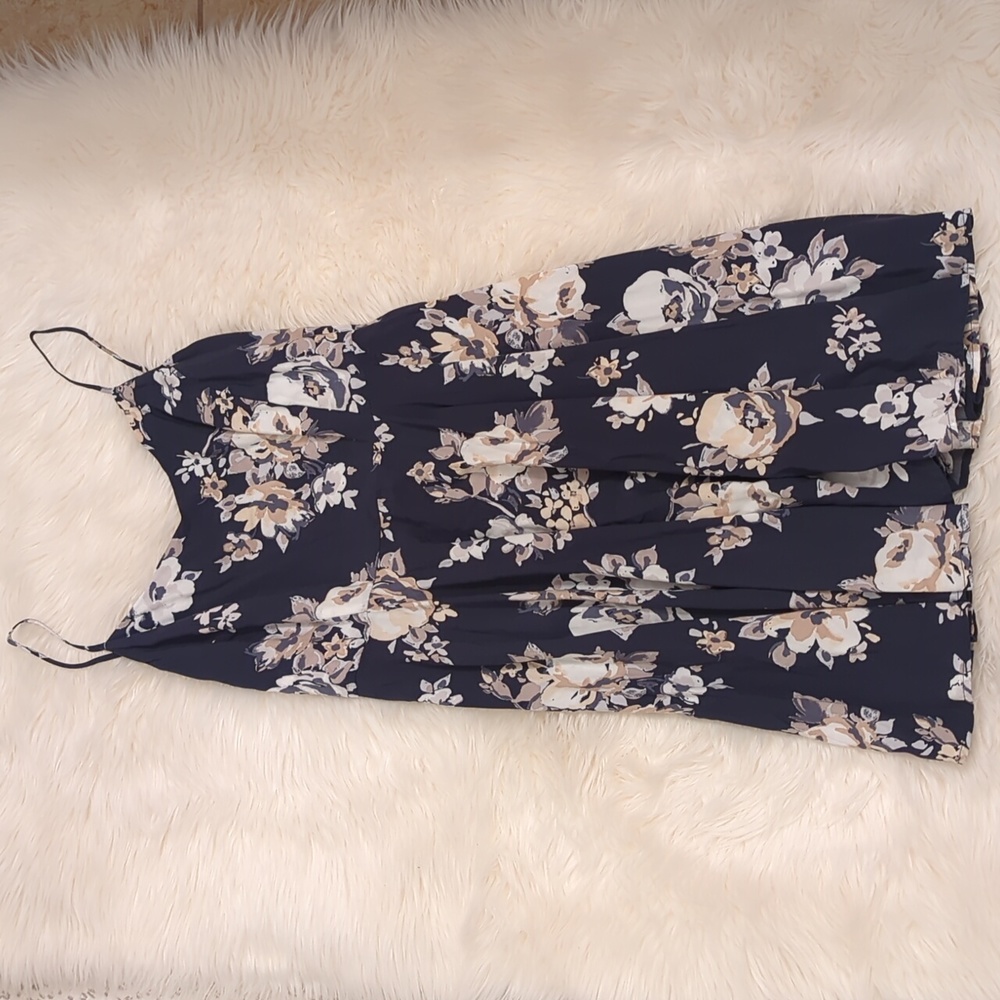 Old Navy Blue Floral Dress